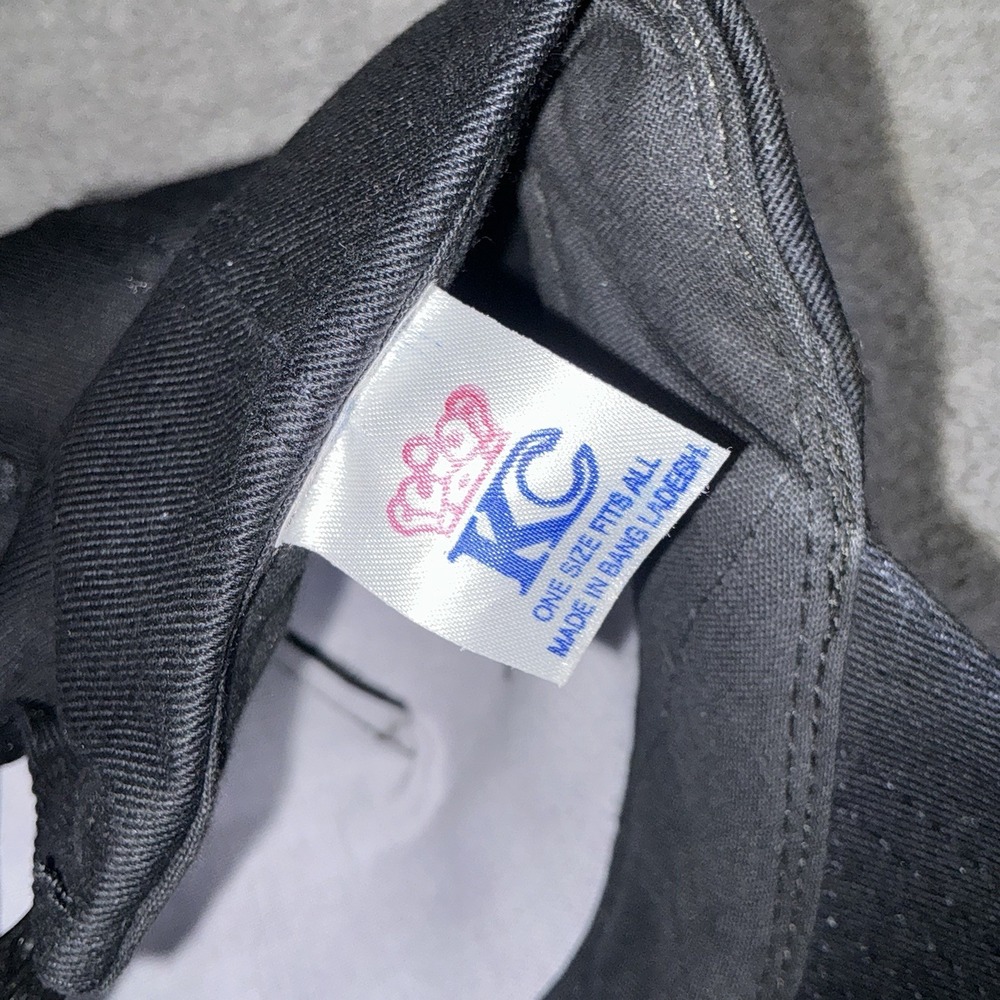 Vintage KC 40 How Sweet It Isn't Hat Cap Snap Back One Size Black Mens 80s 90s - Picture 4 of 4